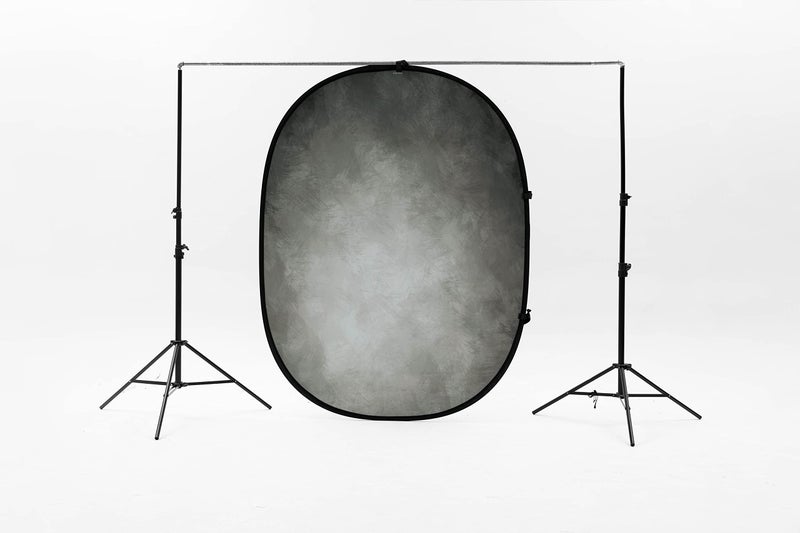 Kate Collapsible Backdrop Pop Up Photo Backdrops Grey Portable Background for Portrait Photography, for Video, for Live Stream, 5x6.5ft - Image 2